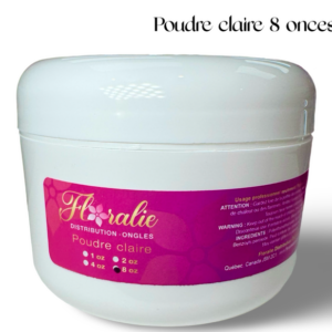 Poudre claire 8 onces