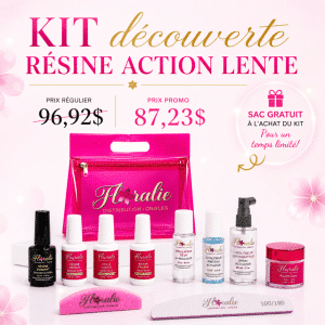 Kit découverte résine (action lente)