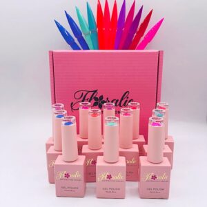 Collection vernis gel floralie