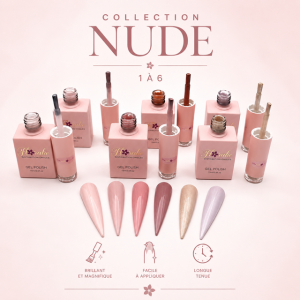 Collection nude vernis gel
