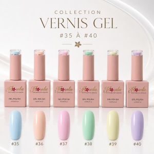 Collection vernis gel #35 à #40