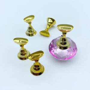 Support pour démo avec diamant rose