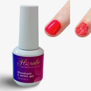 Dissolvant pour vernis gel