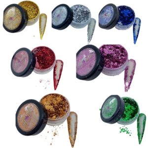 Collection flocon métallique