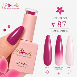 Vernis gel #87 (changement à la température)