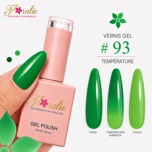 Vernis gel #93 (changement à la température)