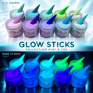 Collection glow sticks #191 à 200