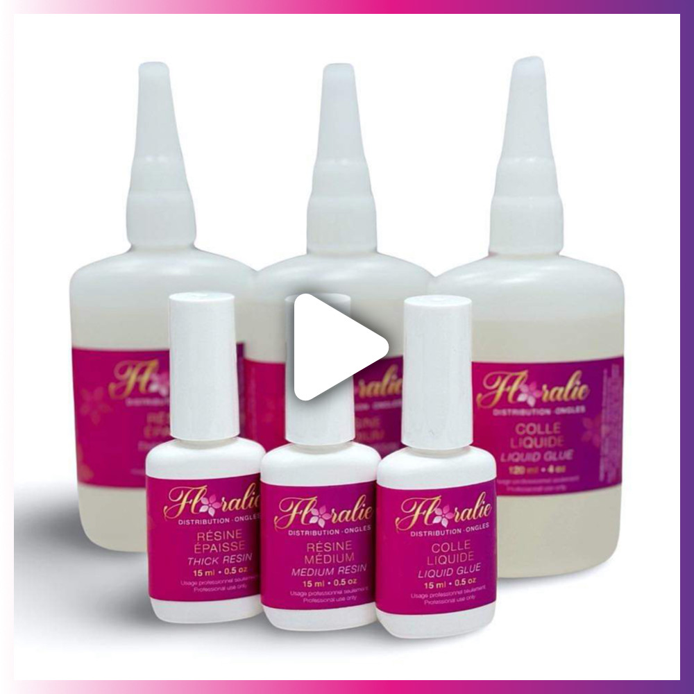 Vidéo explication des résines Floralie