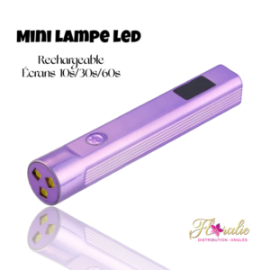 Mini lampe led rechargeable Mauve