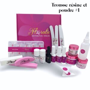 TROUSSE RÉSINES ET POUDRE #1 (action lente)