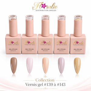 Collection Vernis gel #139 à #143