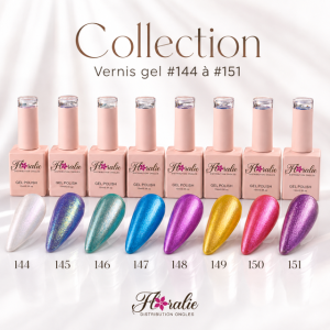 Collection vernis gel #144 à 151