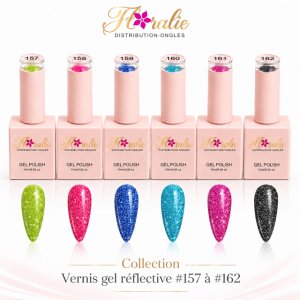 Collection vernis gel #157 à #162