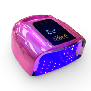 Lampe UV LED rechargeable avec poignée sans fil. Rose