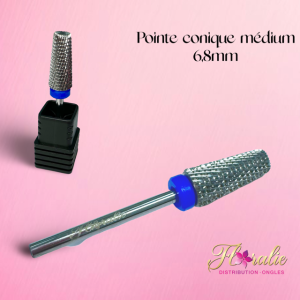 Pointe conique médium 6.8mm (Embout de carbure de Tungstène) 4