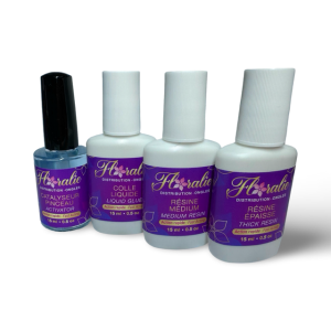 Kit résine action rapide et catalyseur pinceau