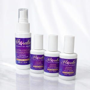 Kit résine action rapide et catalyseur vapo