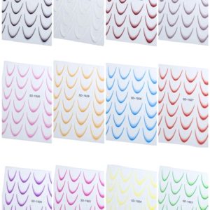 Lot de 12 collants Français dégradés