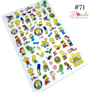 Collant nail art #71