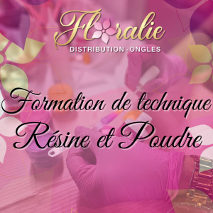 Formation de technique Résine et poudre