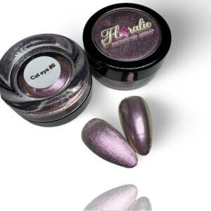 Poudre Chrome Cat Eye #6 – Effet Magnétique & Chromé