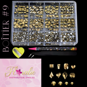 Boitier bijoux #9 (Or)