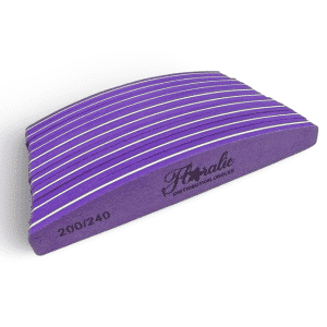 Paquet de 10 limes mauves 200/240 – Finition douce et professionnelle