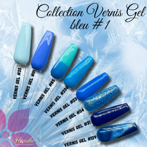 Collection Vernis Gel Bleu #1