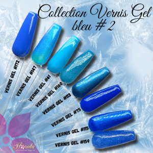 Collection Vernis Gel Bleu #2