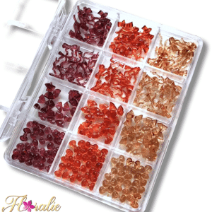 Coffret boucles 3D- ton chauds