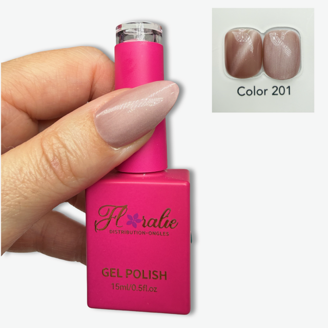 Vernis gel Cat Eye #201