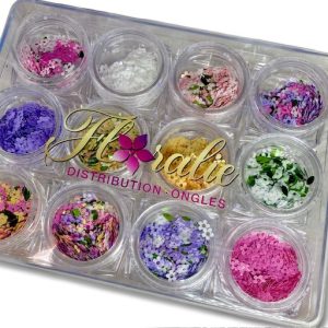 Boitier fleurs