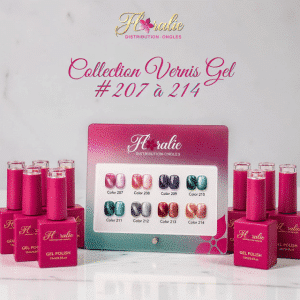 Collection vernis gel Cat Eye – 8 couleurs #207 À #214