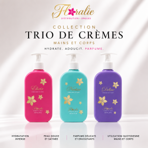 COLLECTION – TRIO DE CRÈMES MAINS ET CORPS