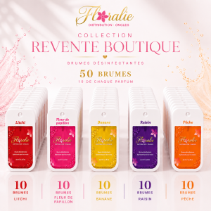 Collection Revente Boutique – 50 brumes (10 de chaque sorte)
