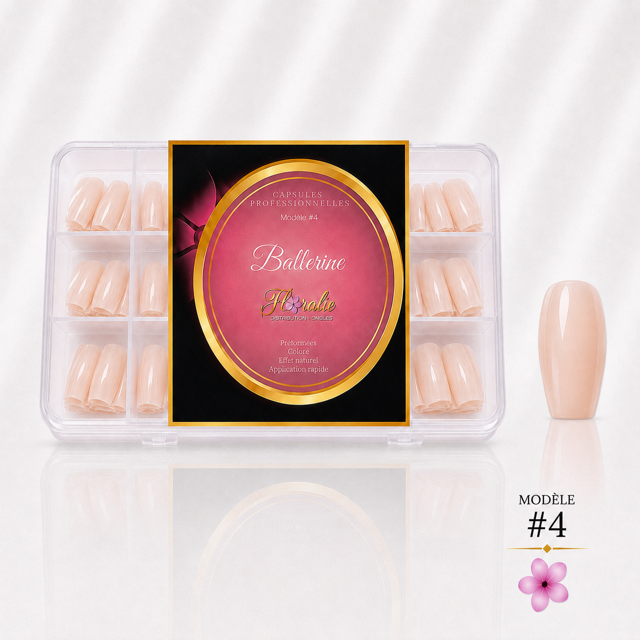 Capsules Professionnelles Colorées Forme Ballerine – Modèle #4