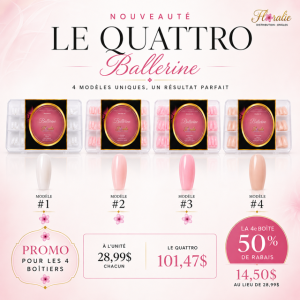 Quatro Capsules Professionnelles Précolorées – Ballerine