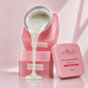 Gel de Construction Auto Nivellant – Floral blanc