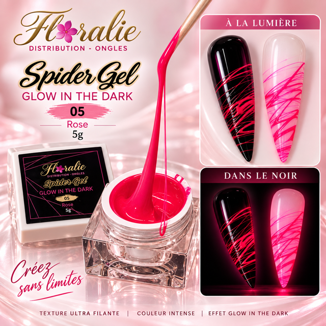 Spider Gel Glow in the Dark #5