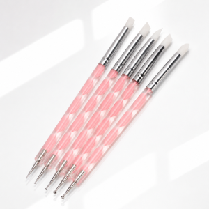 Ensemble d’outils double embout pour nail art