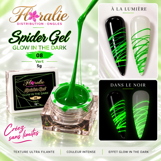 Spider Gel Glow in the Dark #8