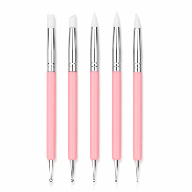Ensemble d’outils double embout pour nail art
