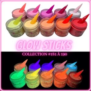 Collection glow sticks #181 à 190